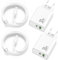 30W 2-Port Schnellladegerät Ladekabel für iPhone 14 13 12 11 Pro Max Plus Mini, iPhone XS XR X SE 8 7 6, iPad, AirPods, Schnellladekabel Ladegerät Charger USB-C USB-A Netzteil mit 2M Kabel (4Pack)