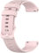 LinnaLove Silikon-Ersatzarmband mit Schnellverschluss für Smartwatch und ID-Armbänder, 16 mm - 20 mm, Pink, 16