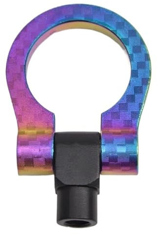 BMLGPGBCDW Anhängerkupplung PC-STH01 Auto-Anhängerhaken-Auge Zum Abschleppen Von Rennwagen-Vorderseiten-Abschlepphaken Für Hyundai Anhängerkupplung(Multi-Colored)