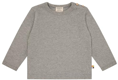 loud + proud Unisex Kinder Waffelstruktur, GOTS-Zertifiziert Pullover