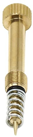 HGENAHGTF Carburatore aria-carburante Rapporto minimo vite velocità adatto per CV40 CVK34 CVK36 CVK40 Moto Carb ATV Dirt Bike Regolazione per Vetri Assemblaggi Molla Metallo Moto Carburatore Aria