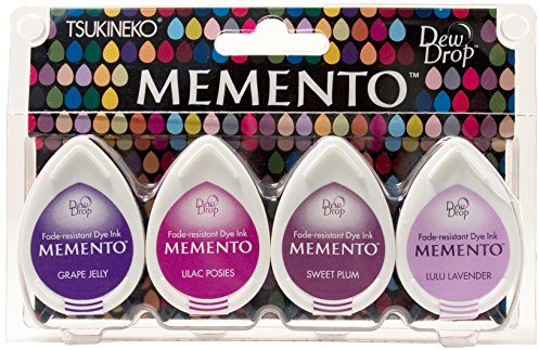 Tsukineko Juicy Purples Momento Inkpad Set