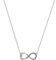 XENOX XS2763 Damen Collier Unendlich Symbolic Power Sterling-Silber 925 Silber 45 cm