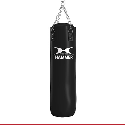 Hammer Boxsack Kunstleder Kick, Schwarz, 180 cm, 93218