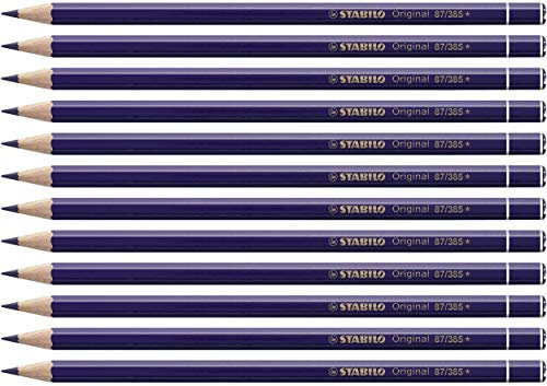 STABILO - Premium-Buntstift - Original - 12er Pack - violett dunkel