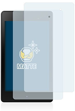 BROTECT Entspiegelungs-Schutzfolie für Google Nexus 7 Tablet 2 (2013) (2 Stück) Matte Displayschutz-Folie, Anti-Reflex, Anti-Fingerprint