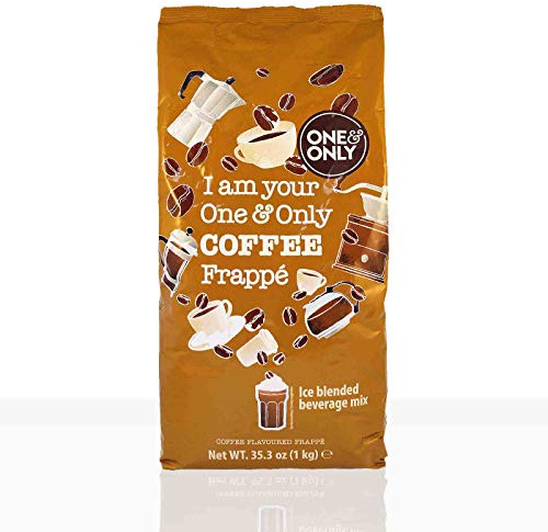 One & Only Frappe Coffee - 6 x 1kg Kaffee Instantpulver Milchshake
