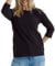Hanes Women's O9343 Shirt, Black, XL UK