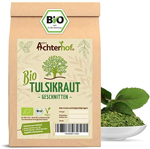 Tulsi Tee Bio (500g) Tulsikraut gerebelt indischer Basilikum