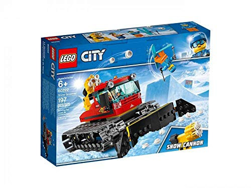 LEGO City Great Vehicles Snow Groomer 60222 Building Kit, 2019 (197 Pieces)