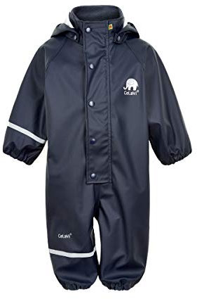 Celavi Unisex Basic PU rain Suit Regenjacke, Dark Navy, 80