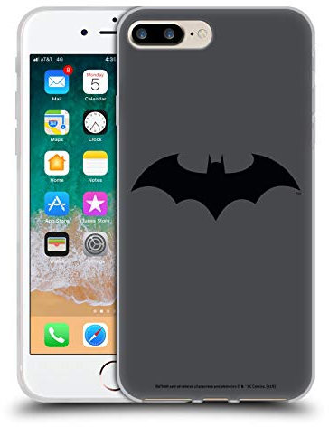 Head Case Designs Officially Licensed Batman DC Comics Hush Logos Gel Case [Military Grade Protection] Compatible With Apple iPhone 7 Plus/iPhone 8 Plus