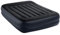 Intex Dura-Beam Standard Series - Cuscino rialzato con cuscino integrato e pompa elettrica interna, regina, blu navy, 272,2 kg