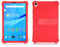 RLTech Hülle für Lenovo Tab M8, TPU Flexibel [Anti-Kratzer] [Kratzfest] Schutzhülle Silikon Case mit Stand Funktion für Lenovo Tab M8 TB-8505F/TB-8505X 8 Zoll, Rot