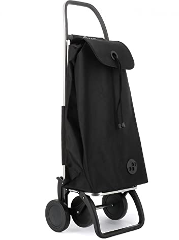 Einkaufstrolley Rolser I-Max MF 4 Räder - Schwarz