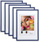 IDEAL TREND New Lifestyle Set Bilderrahmen Wanddeko Collage Poster Rahmen 2er 3er 5er Pack: Farbe: 5er Pack Blau | Format: 50x60