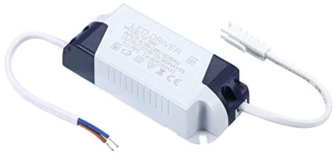 PATIKIL 12-18W 300mA LED Controlador, AC 85-265V Salida 36-72V DC Macho Conector Constante Corriente Rectificador Transformador Externa Alimentación Fuente Techo Lámpara