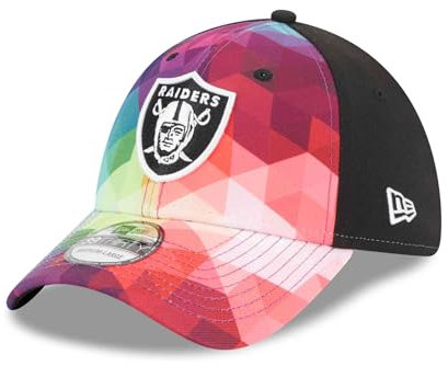 New Era - NFL Las Vegas Raiders 2023 Crucial Catch 39Thirty Stretch Cap, Größe:S-M