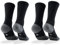 Herren Fussballsocken mit Noppen 2 Paar 39-42 - Grip Socken Fussball Stoppersocken Anti Rutsch Sportsocken Männer für Fußball Laufen Sport (Schwarz 3)