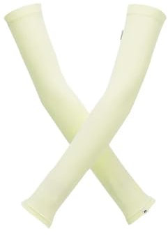 MITALITY Arm Sleeve Gaming 2 Paar Ärmel Unisex Outdoor Weich Atmungsaktiv Dehnbarer Sonnenschutz Radspannarm-2 Paar-gelb-xl