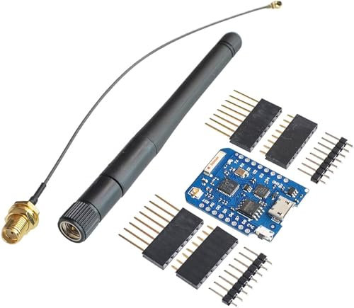 Binghe Pro mit externer antenne, ESP Pro NodeMcu Lua WiFi Entwicklungsplatine mit 4 MB externer Antennenanschluss basierte ESP-Serie Antenne ESP CP2104 WiFi (Antenne 32MBIT = 4MB)