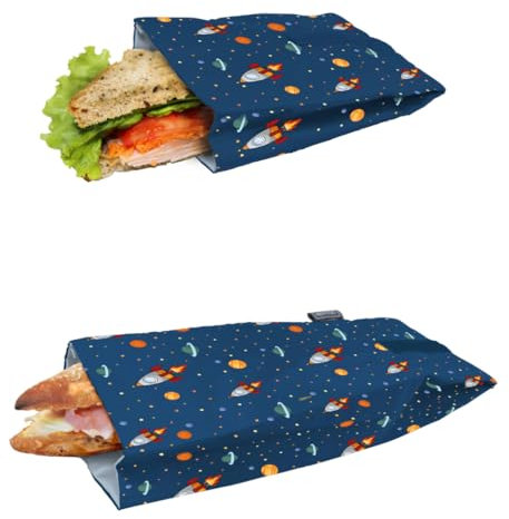 NERTHUS FIH 1456 Porta sandwich espacio + Porta bocadillos espacio