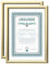 IDEAL TREND 2er 3er 5er 10er Pack Dokument Bilderrahmen 21x29,7 DIN A4 Urkunde Foto Rahmen: Farbe: 2er Pack Gold