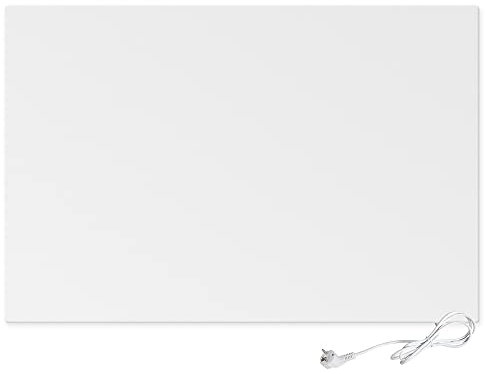 UMBRELLA® Infrarot Wandheizung Heizpaneel [OHNE THERMOSTAT] – Infrarotheizung Wandmontage Heizkörper – Carbon Crystal Infrarotheizung – Infrarot Paneel Badezimmer geeignet – (Modell H900-900W)
