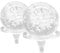 IMIKEYA 2pcs Crystal Ball for Water Feature Bubble Glass Decorative Sphere Garden Water Feature Accessory for Home Office