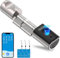 WELOCK Fingerprint Smart Door Lock, Touch41 Fingerprint & RFID Keyless Entry Door Lock, Bluetooth & WiFi App Control, Alexa Compatible, IP65, 50-100mm Doors for Home,Hotel,Bedroom,Garage,Cellar