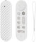FTRONGRT Coque Compatible avec Google TV Streamer 4K 2024, Ultra-Mince et Léger, Anti-Chute, Anti-Collision, Housse de Protection en Silicone pour Télécommande.Blanc