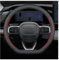 Auto Lenkradbezug, für Audi SQ5 2013-2024 Anti Rutsch Lenkradabdeckung Lenkradschoner, Auto lenkradschutz Zubehör,C-D 38cm