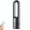 Bladeless Heater Fan,Cooling and Heating for Home,Officer&Living Room,Bladeless 80° Oscillating Tower Heater Fan,Leafless Fan with 3 Heats/8 Speeds/8H Timer/LED Display,40W/1400W