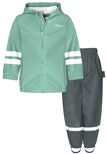 Playshoes Unisex Kinder Basic Regenanzug
