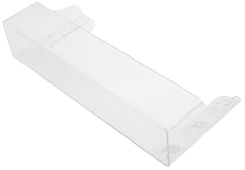 Gatuida Kühlschrankregal Saugregal Transparentes Acryl-getränkeregal Mit Saugnapf Für Kühlschränke Und Glatte Oberflächen Kein Bohren Erforderlich Langlebig Und Stilvoll