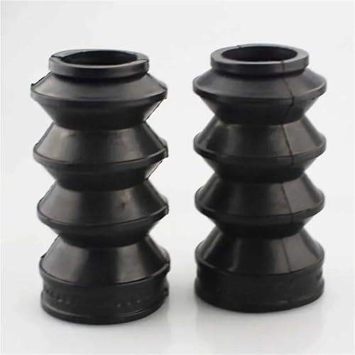 FLFHDUP Ammortizzatore Guardie Adatto per Harley Davidson Dyna/Iron 883 XL883 / Sportster 883 1200 39 mm Copri Forcella Anteriore Soffietto