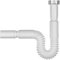 Schläfer 439307 | Raccord extensible pour lavabo diam. 32/40, Tuyau d'Évacuation de Vidange, Universel 1 1/4 Compressible, Siphon Flexible pour Évier, Siphon Adaptable Individuellement Blanc.
