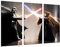 Wandbild - Bild Star Wars, Darth Vader, 97 x 62 cm, Holzdruck - XXL Format - Kunstdruck, 26292