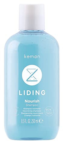 Kemon Liding Nourish Shampoo - Pflegeshampoo für brüchiges Haar, milde Reinigung für strapazierte Haare - 250 ml