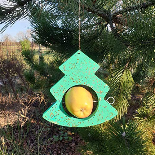 Futterstation für Vögel, Meisenknödelhalter zum Bemalen | Wiemann Lehrmittel (Tannenbaum)