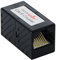 POPPSTAR 1x Adapter RJ45 Kupplung Cat6 (2X Buchse, 8-polig, geschirmt), Ethernetkabel Verbinder - Netzwerkkoppler für Patchkabel, DSL LAN Kabel, Netzwerkkabel, Modular UVM.