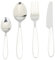 Tognana Glossy Set Posate 24 Pezzi, Acciaio Inossidabile, Bianco, 26.5 x 21.5 x 6 cm