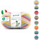 Gründl Wolle Hot Socks Madena 4-fach - Sockenwolle für 1 Paar Socken - Sockengarn - Weich und hautfreundlich - 75% Schurwolle, 25% Polyamid - 1 Knäuel 100 g / 420 m -Nadelstärke 2,5-3 - caribean
