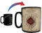 Harry Potter - Morphing Mugs Heat Sensitive Hinweis-Tasse - Full Image revealed when hot liquid is added - 16oz Large Drinkware Karte des Rumtreibers (Marauders Map), Schlüssel