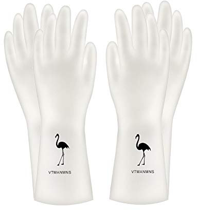 SOOJET 2 Paires de Gants en Silicone Réutilisables Gants de Récurage Multifonctionnels écologiques et Résistants à la Chaleur pour Le Ménage (Pattern)