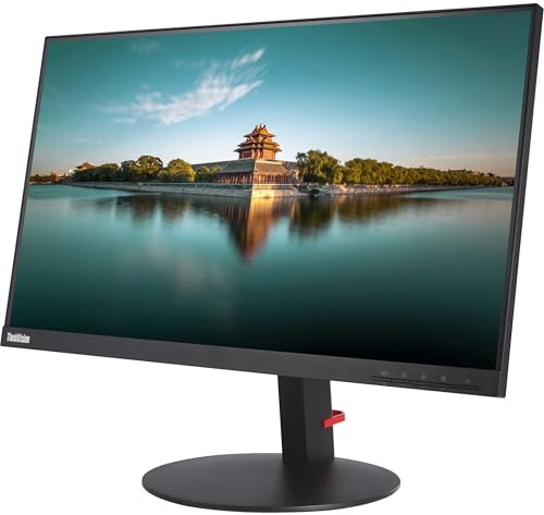 Lenovo ThinkVision T24i-10 - Monitor a LED - 23.8 (23.8 visualizzabile) - 1920 x 1080 Full HD (1080p) - IPS - 250 cd/m² - 1000:1-6 ms - HDMI, VGA, DisplayPort - nero