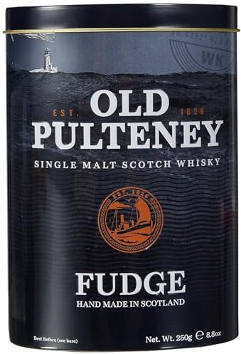 Gardiner´s of Scotland Whisky Fudge Old Pulteney – 250 g – Handgemachte, weiche Whisky-Karamell-Bonbons