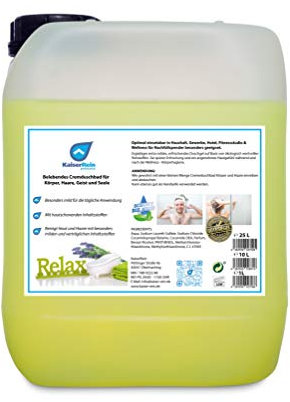 KaiserRein Duschgel 10L Cremdusche-bad für Körper, Haare, Geist und Seele I DERMATEST - Sehr Gut I Herren/Männer Damen/Frauen