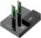MAIWO K3015P M.2 NVME SSD Festplattenduplikator,USB 3.1 Gen2 Type-C Werkzeuglose Dualschacht Dockingstation, für M-Key / B & M-Key PCIe M.2 NVMe SSD, Unterstützt 10Gbps Offline Clone Duplicator