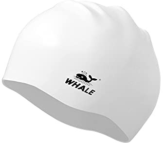 WHALE Extra Large Swim Cap for Women Men